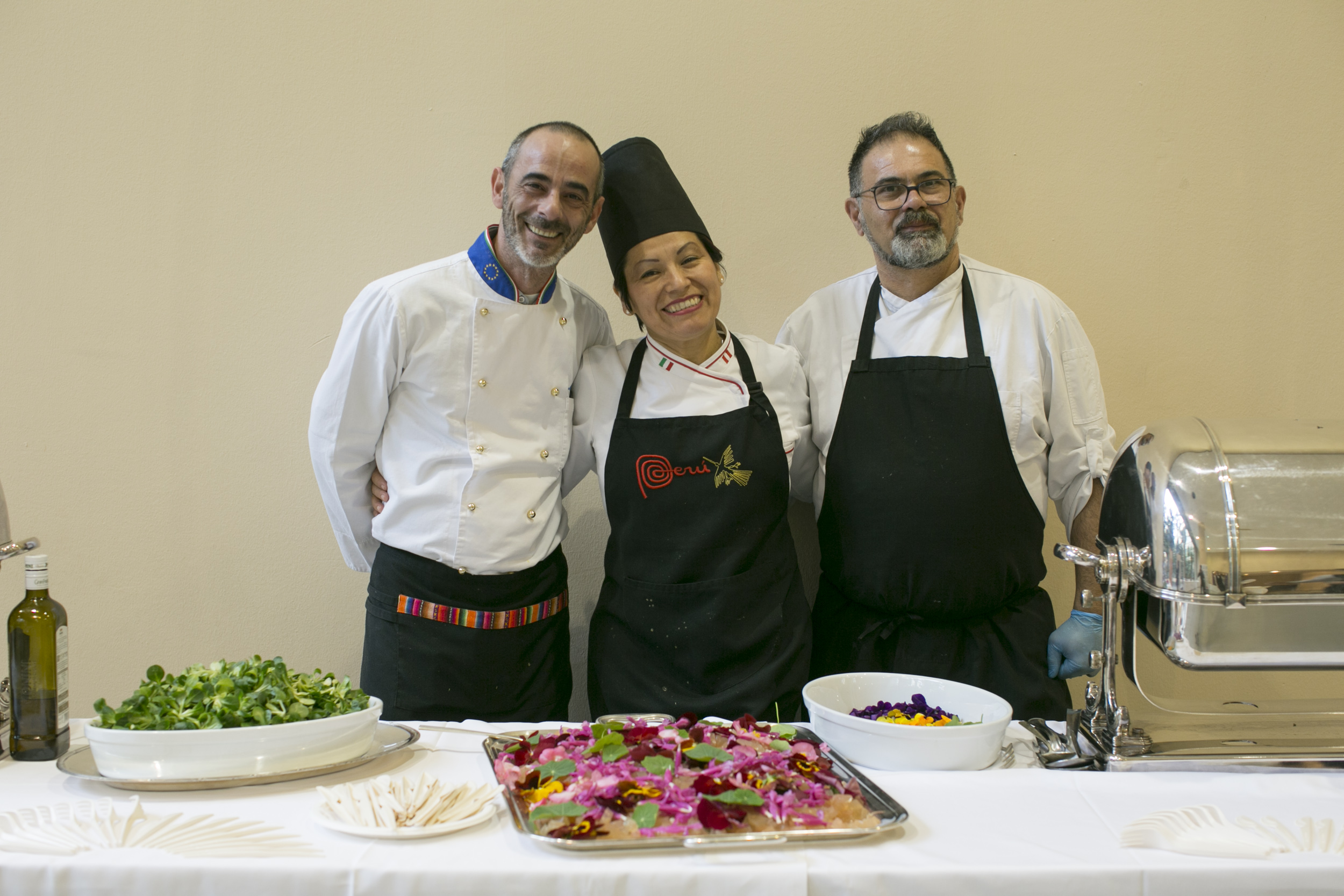 Menu Chef with Flowers - second day