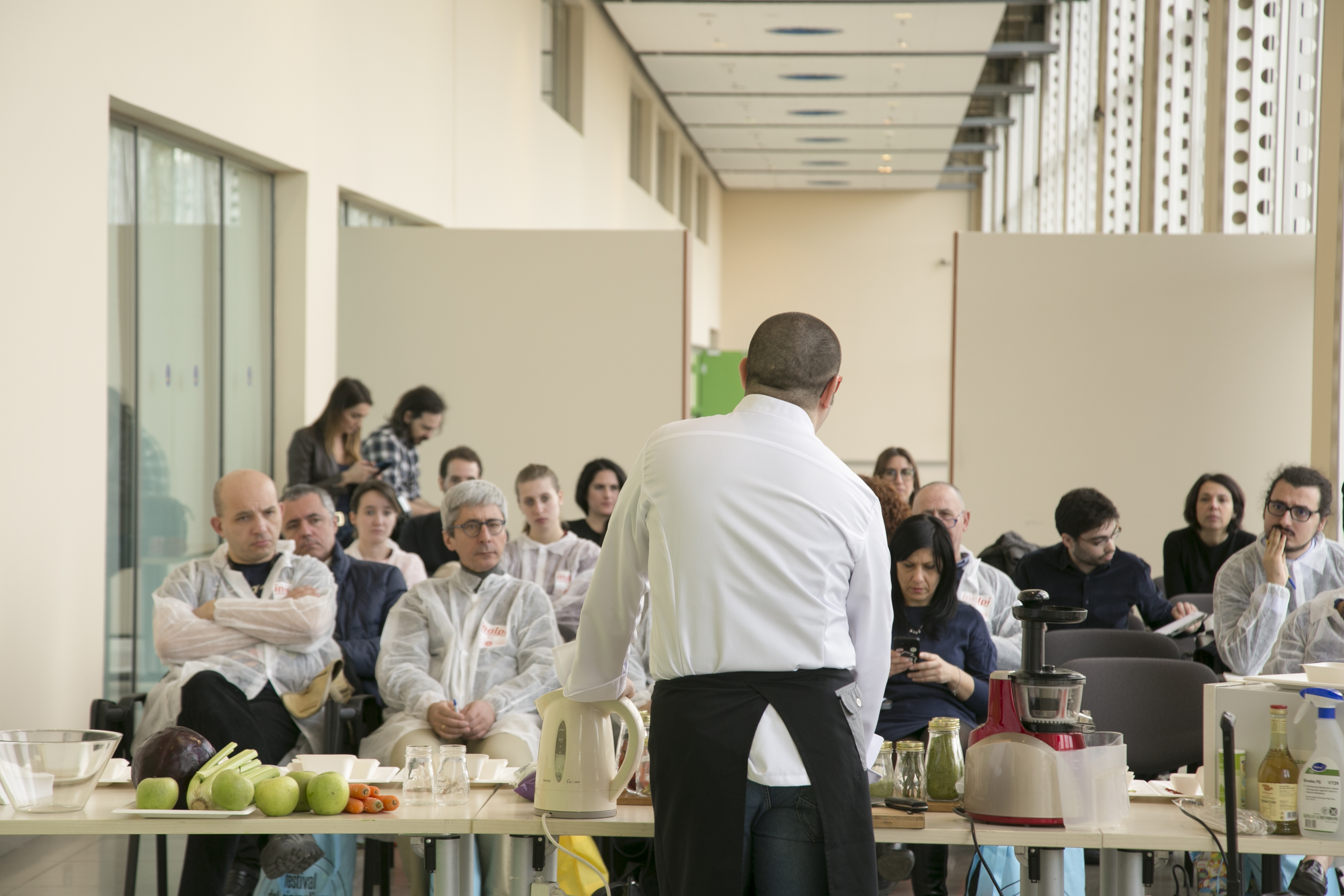 the experiential workshops of the 2020 food journalism festival